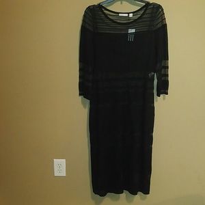 ** SOLD ** Lace knit dress